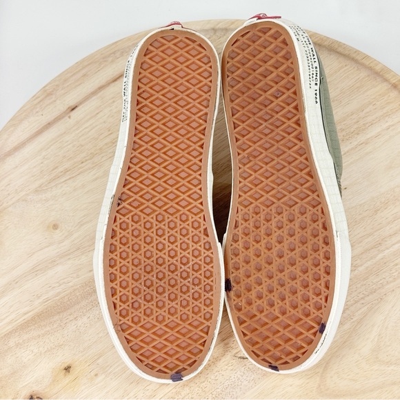 Vans Era 66 Supply Low Top Sneakers Vetiver Grape Leaf Green 7.5 Men 9 Women - Picture 8 of 11